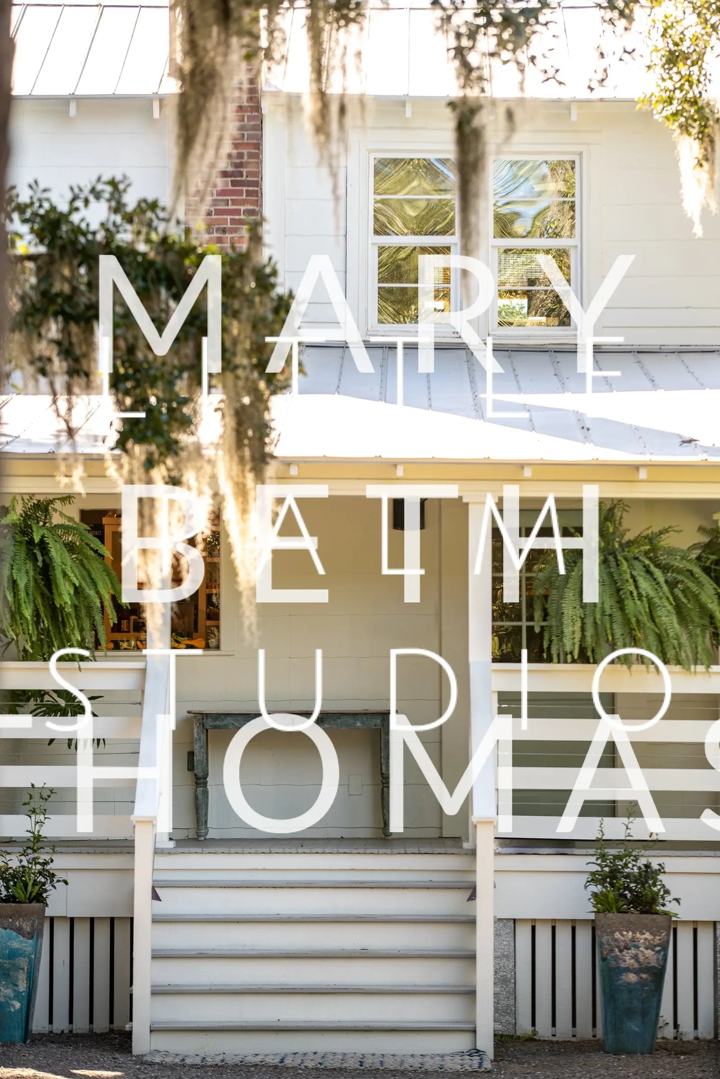 Kiawah River Farmhouse Entrance Mary Beth Thomas